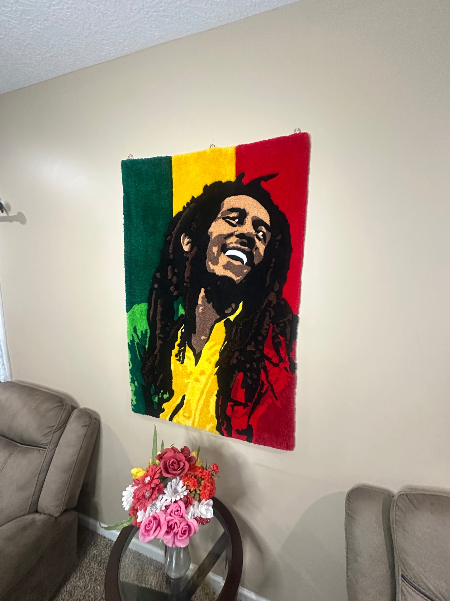 Bob Marley Poster Rug