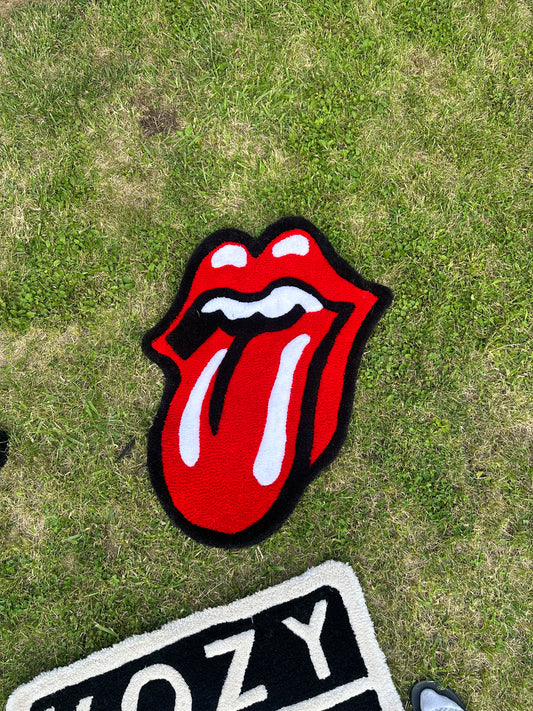 Rolling Stones rug