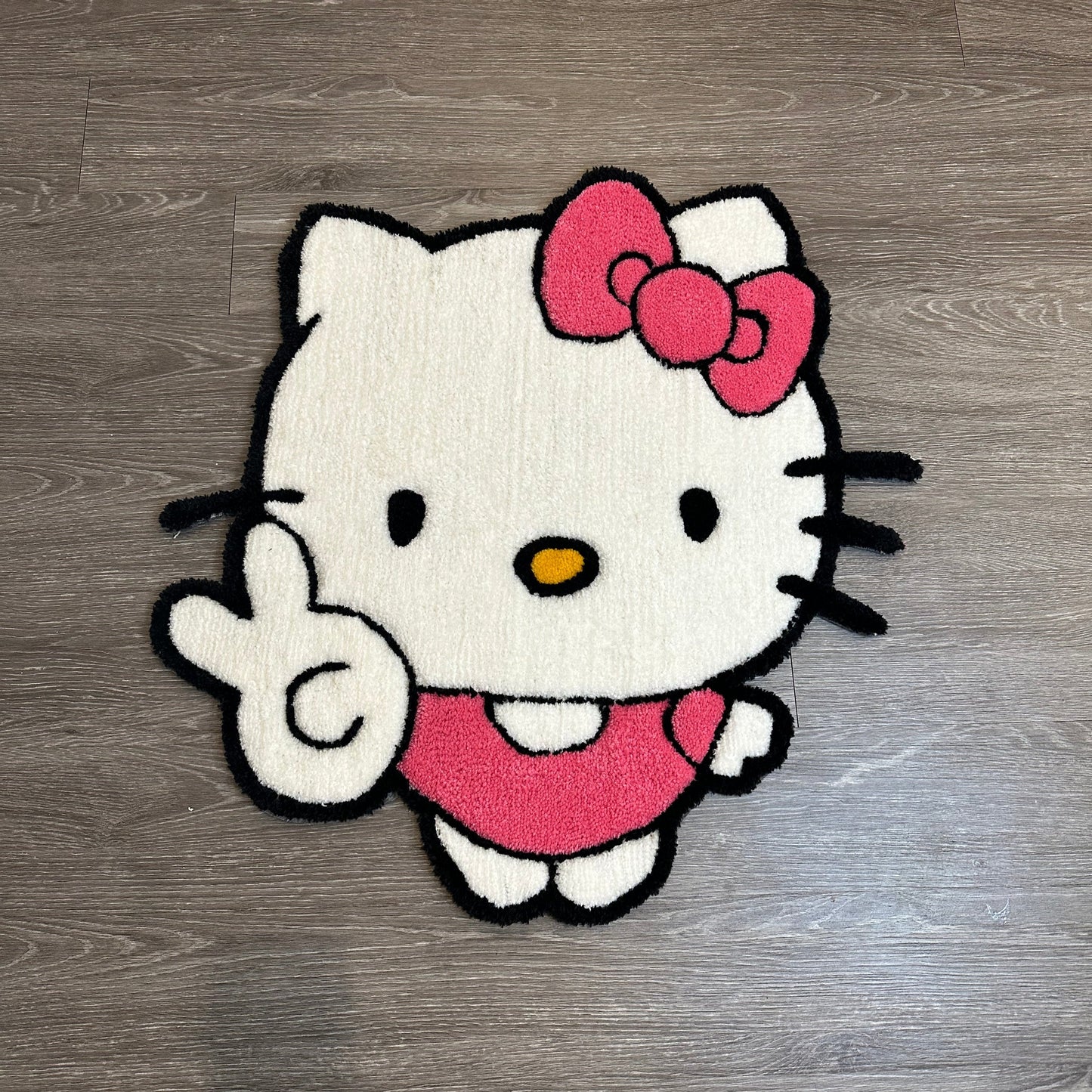 Hello Kitty Peace rug