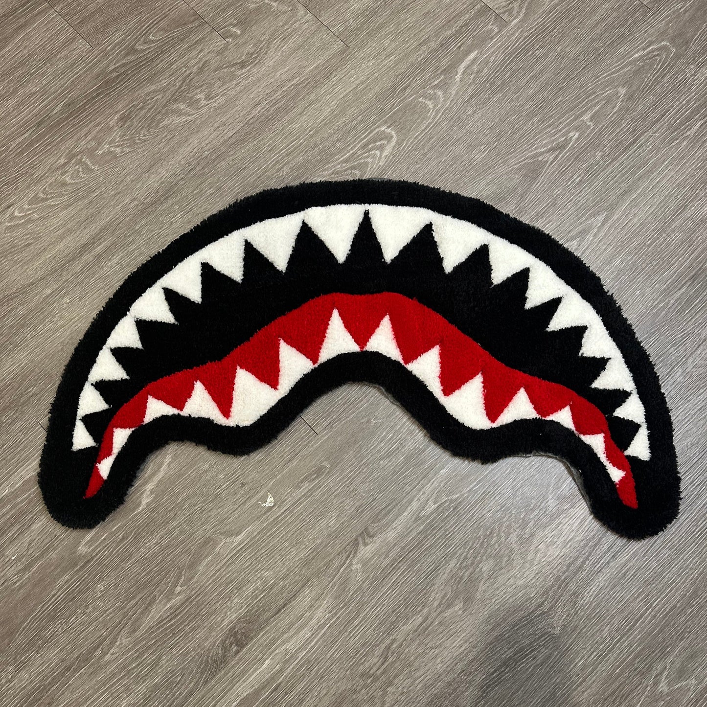 Shark mouth rug