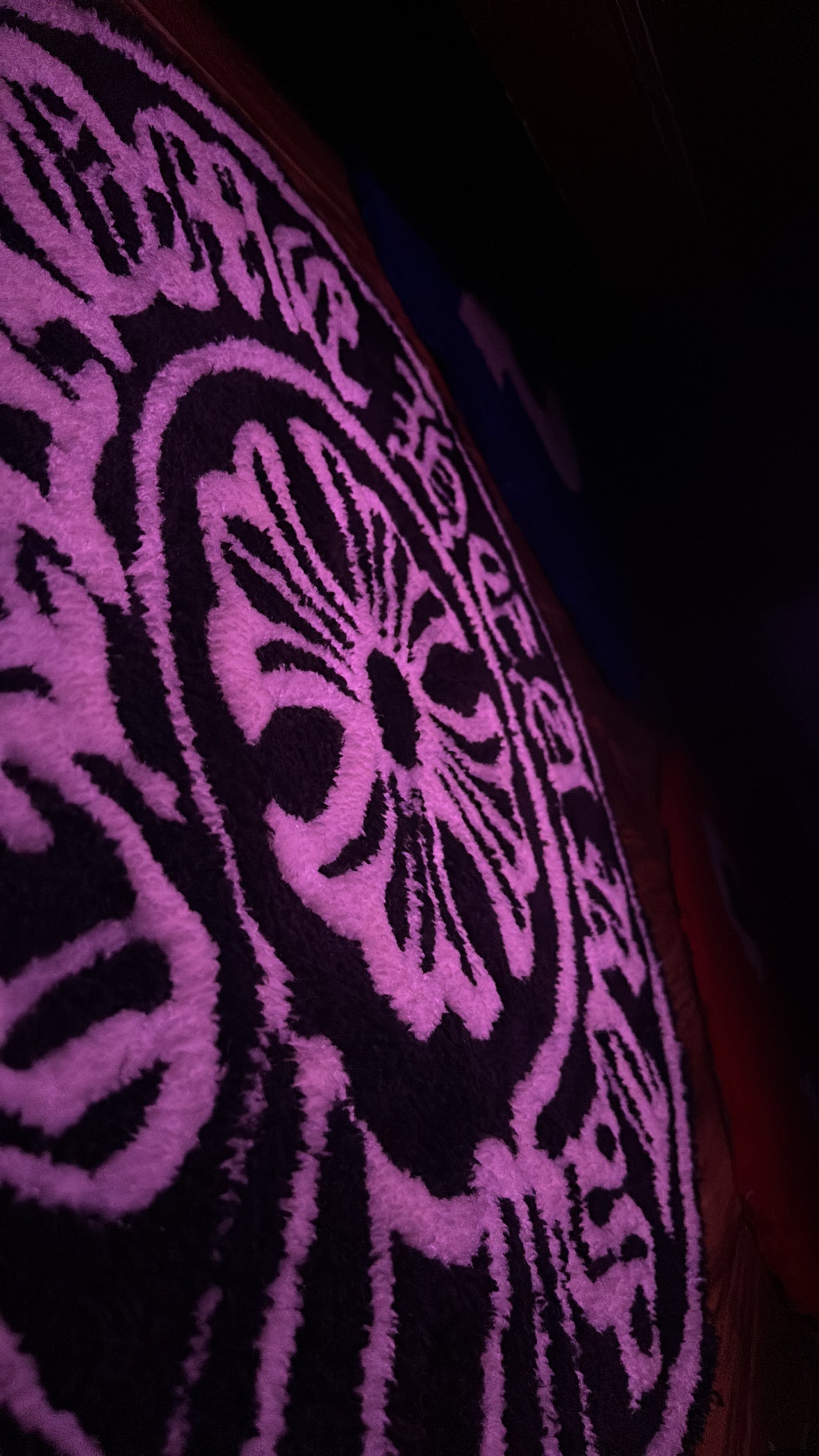 Chrome Hearts rug
