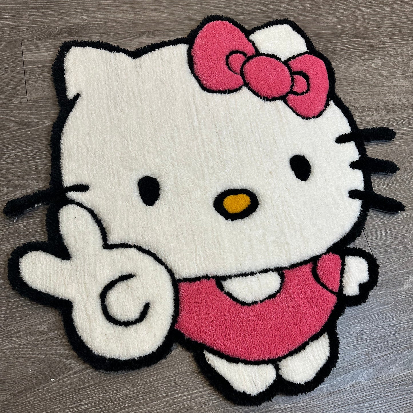 Hello Kitty Peace rug
